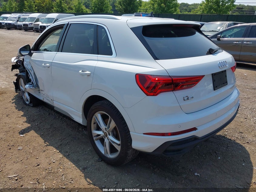 Vin: wa1eecf31r1192749, lot: 46009912, audi q3 premium plus 45 tfsi s line quattro tiptronic 20243