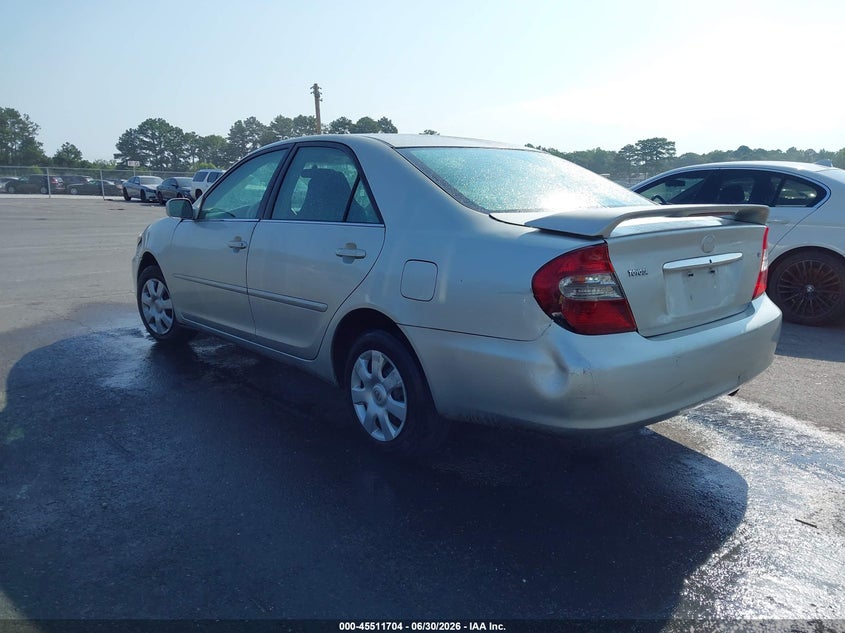 2002 TOYOTA CAMRY auction photo 3