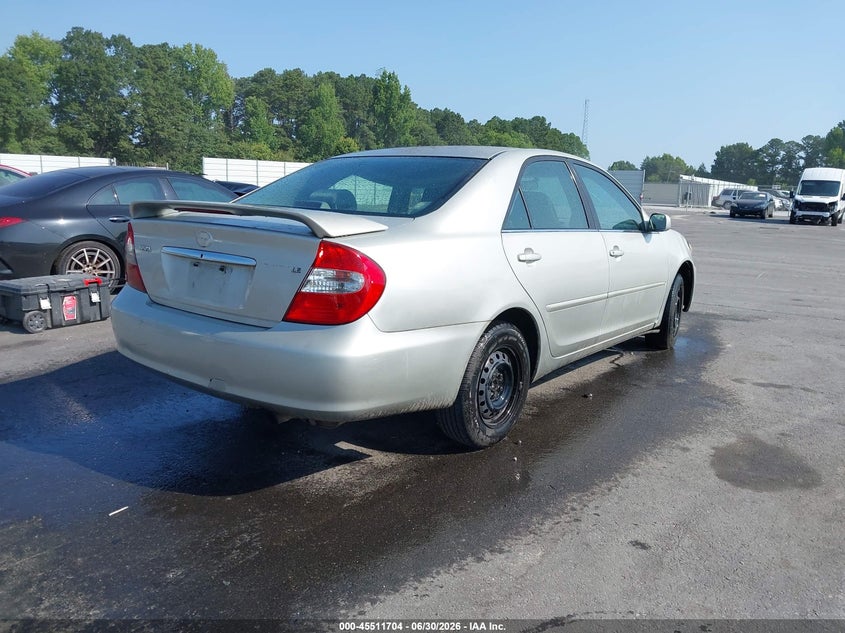 2002 TOYOTA CAMRY auction photo 4