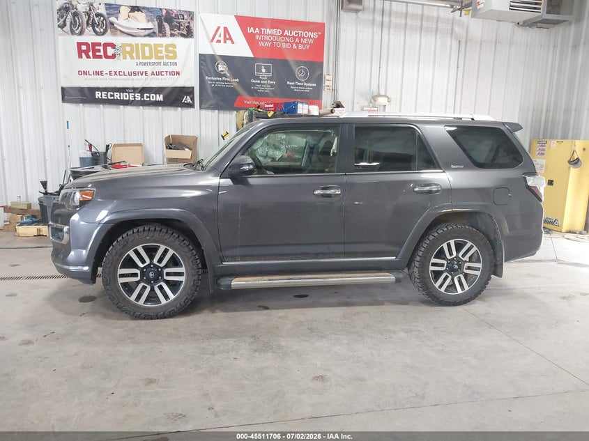 2018 Toyota 4Runner Limited VIN: JTEBU5JR9J5512069 Lot: 45511706