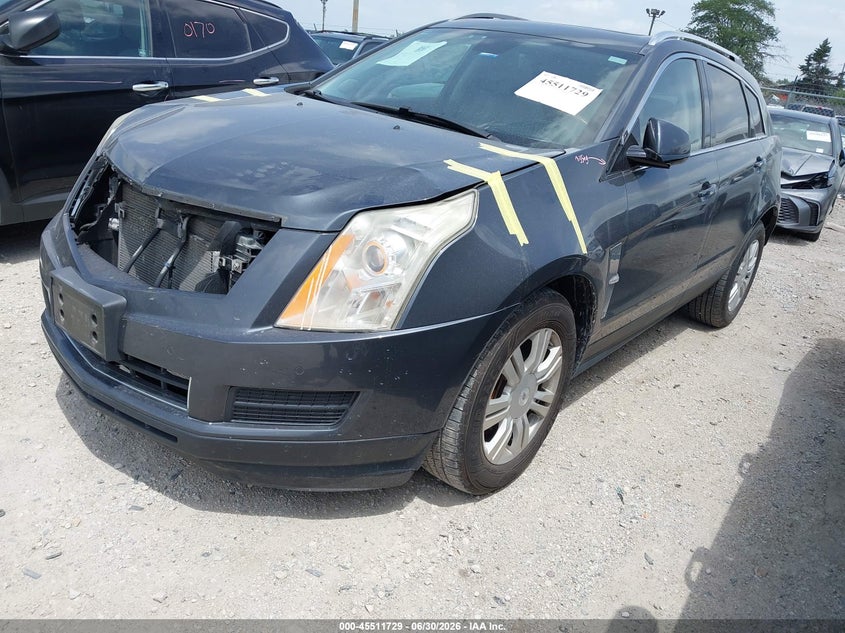 Vin: 3gyfndey4bs510536, lot: 46009945, cadillac srx luxury collection 20112