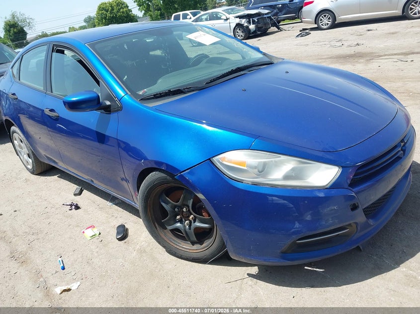 2013 DODGE DART auction photo 1