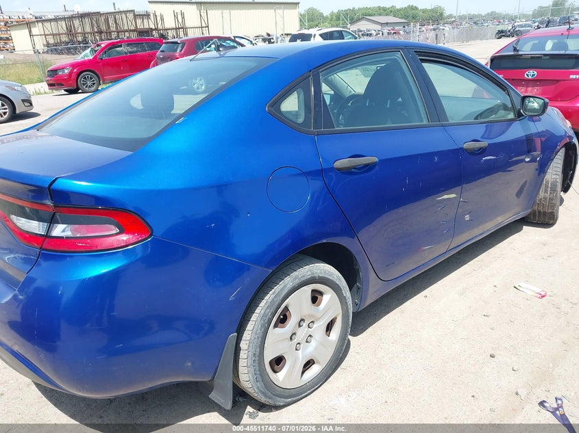 2013 DODGE DART auction photo 4