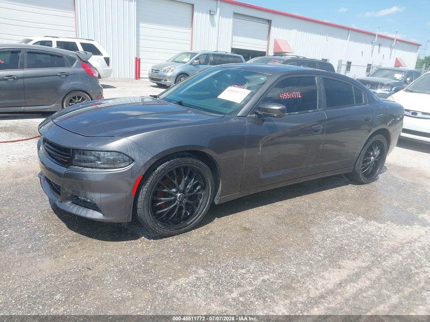 Vin: 2c3cdxhg8fh789602, lot: 46009988, dodge charger sxt 20152