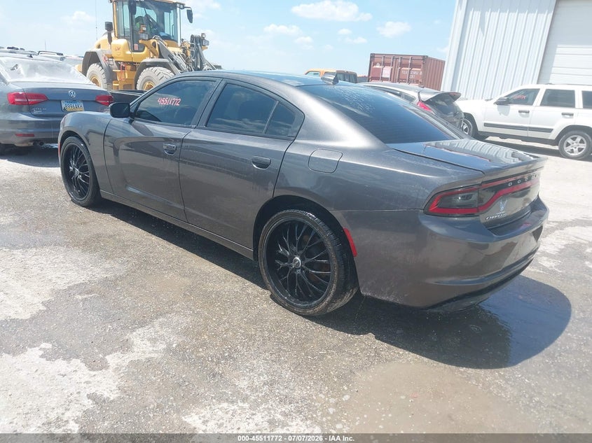 Vin: 2c3cdxhg8fh789602, lot: 46009988, dodge charger sxt 20153