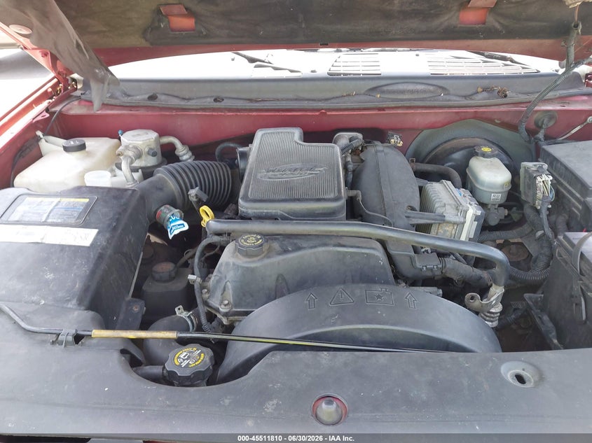 2002 Chevrolet Trailblazer Lt VIN: 1GNDT13S722301634 Lot: 45511810
