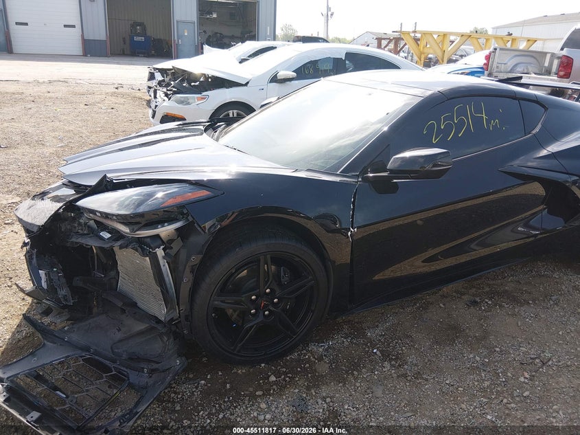 2021 Chevrolet Corvette Stingray Rwd 1Lt VIN: 1G1YA2D43M5102144 Lot: 45511817