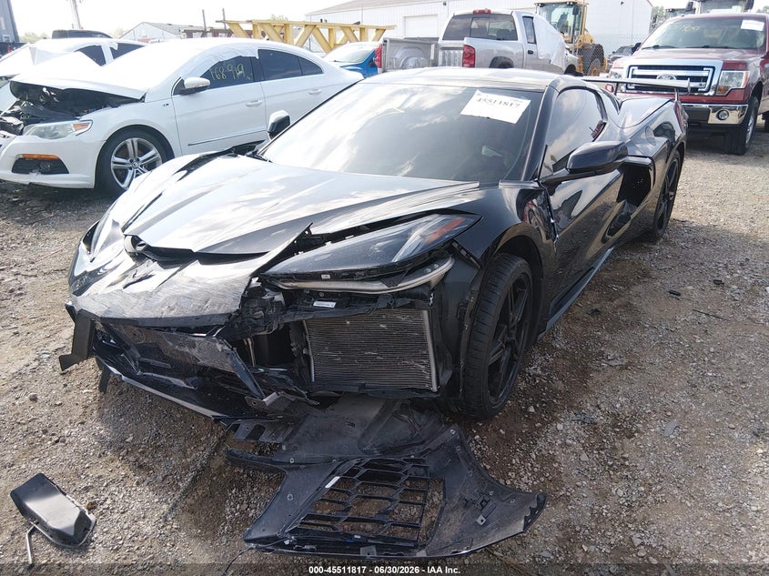 Vin: 1g1ya2d43m5102144, lot: 46010033, chevrolet corvette stingray rwd  1lt 20212