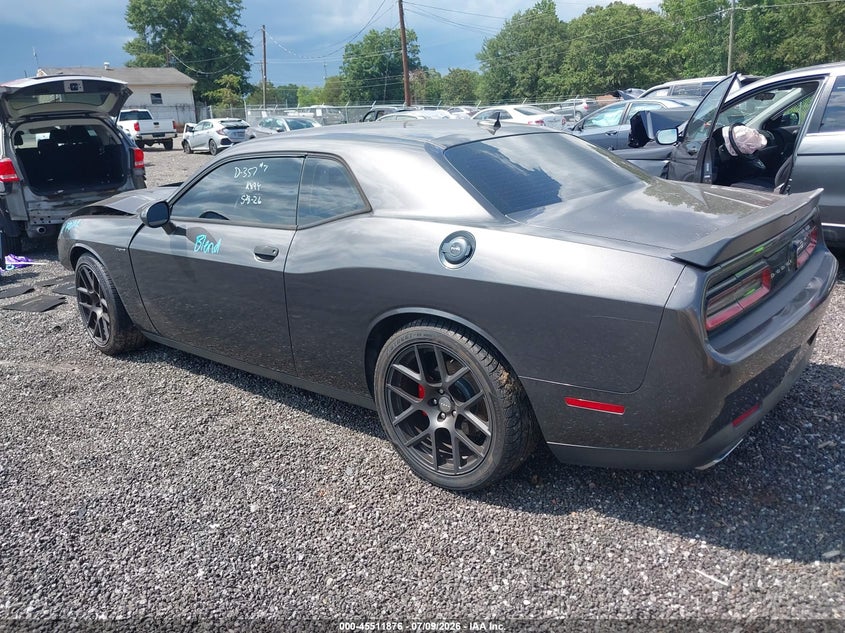 Vin: 2c3cdzbt3gh168545, lot: 46010092, dodge challenger r/t shaker 20163
