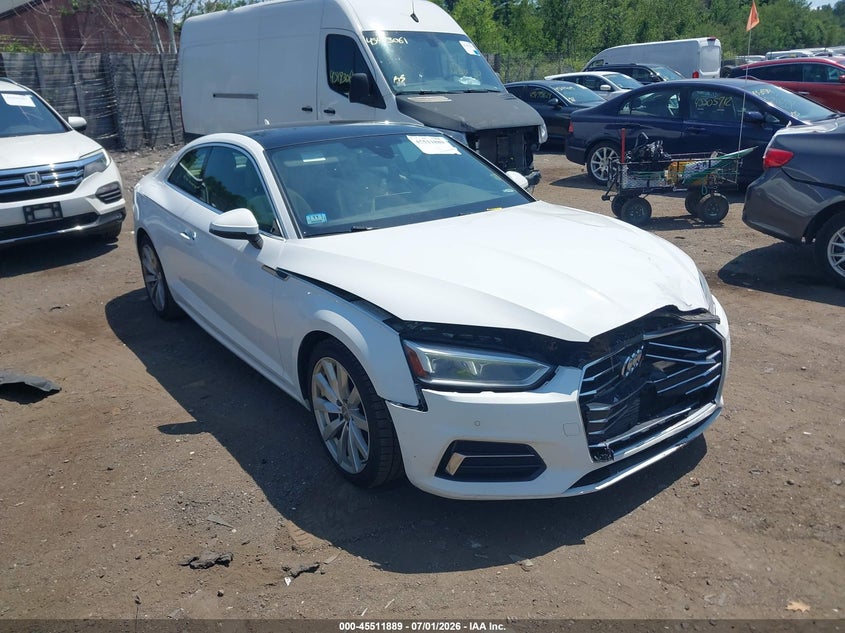 Vin: waupnaf58ja063610, lot: 46010105, audi a5 2.0t premium 2018 img_1