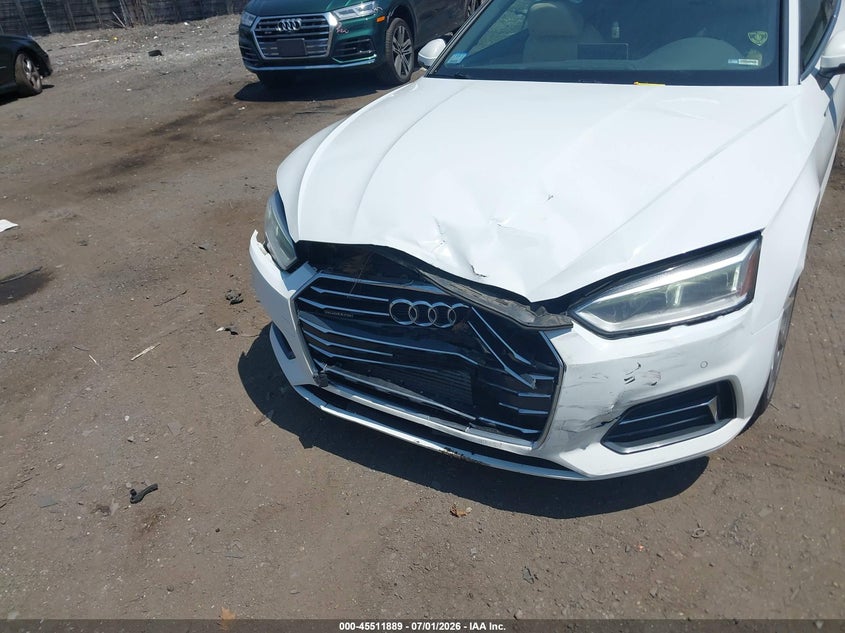 2018 Audi A5 2.0T Premium VIN: WAUPNAF58JA063610 Lot: 45511889