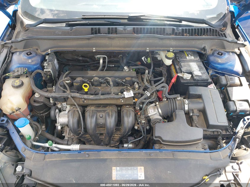 2017 FORD FUSION SEDAN 2.5L I-4 DOHC, VVT, 175HP