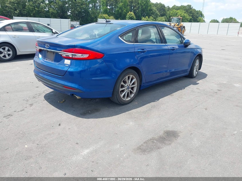 2017 FORD FUSION SEDAN 2.5L I-4 DOHC, VVT, 175HP
