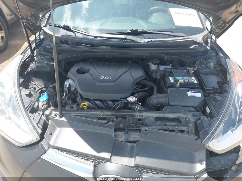 2015 Hyundai Veloster Re:flex VIN: KMHTC6AD2FU222173 Lot: 45511906