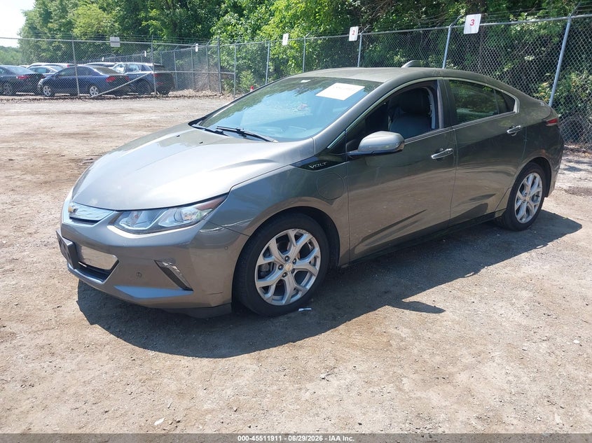 Vin: 1g1rd6s55gu123487, lot: 46010127, chevrolet volt premier 20162
