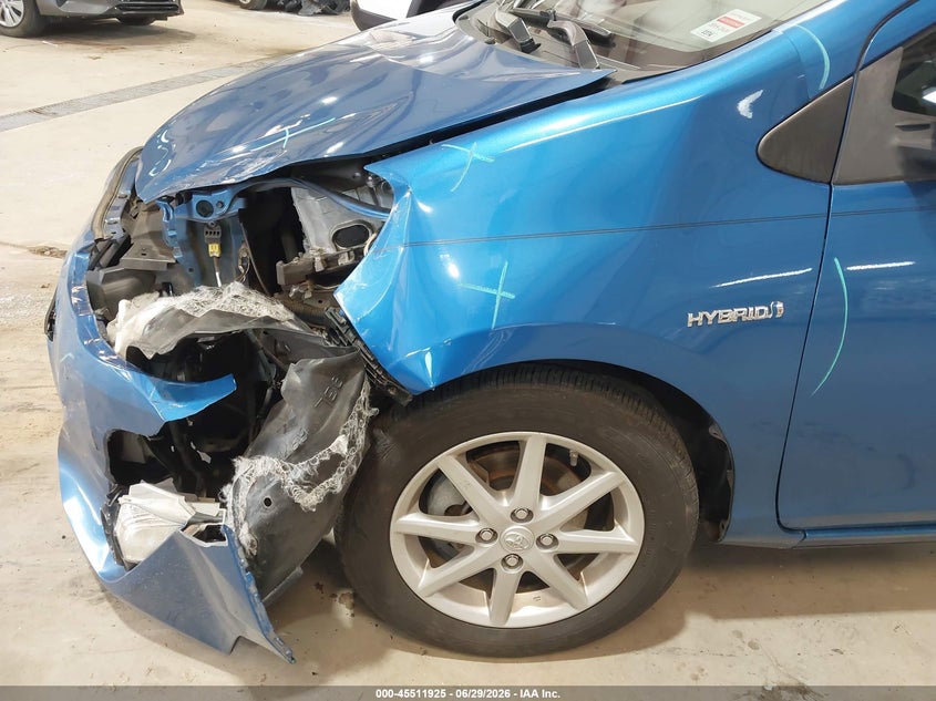 2016 Toyota Prius C Four VIN: JTDKDTB33G1115900 Lot: 45511925