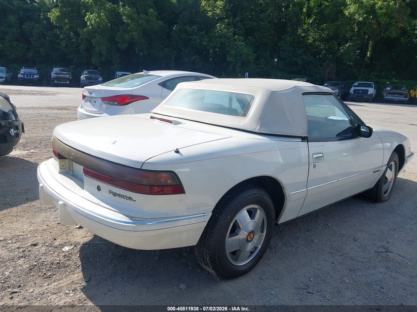 1990 BUICK REATTA auction photo 4