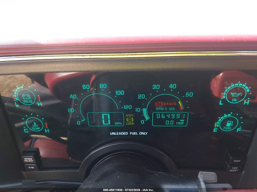 1990 BUICK REATTA auction photo 7