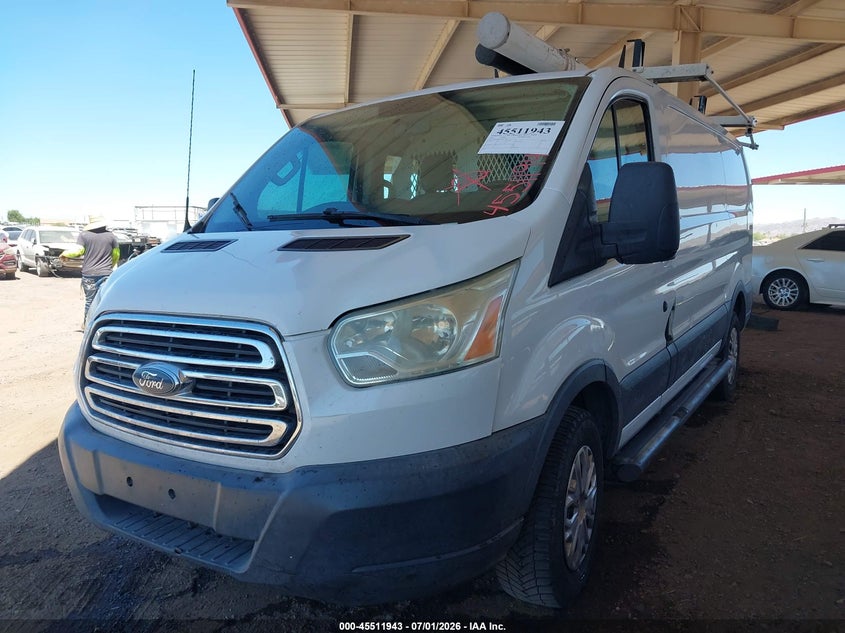 Vin: 1ftnr1zmxfka77902, lot: 46010159, ford transit-250 20152