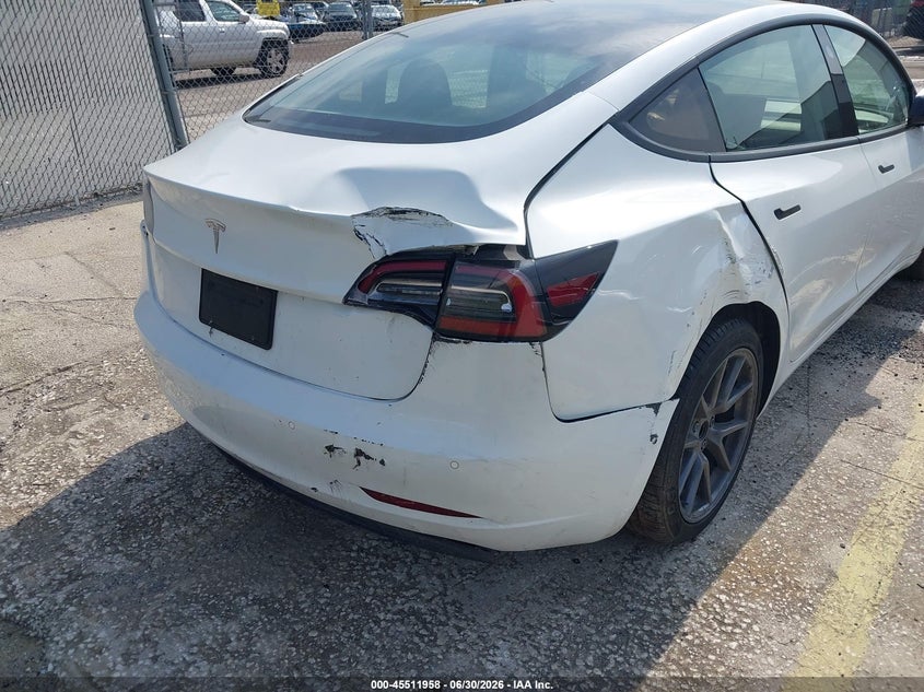2021 TESLA MODEL 3 SEDAN ELECTRIC