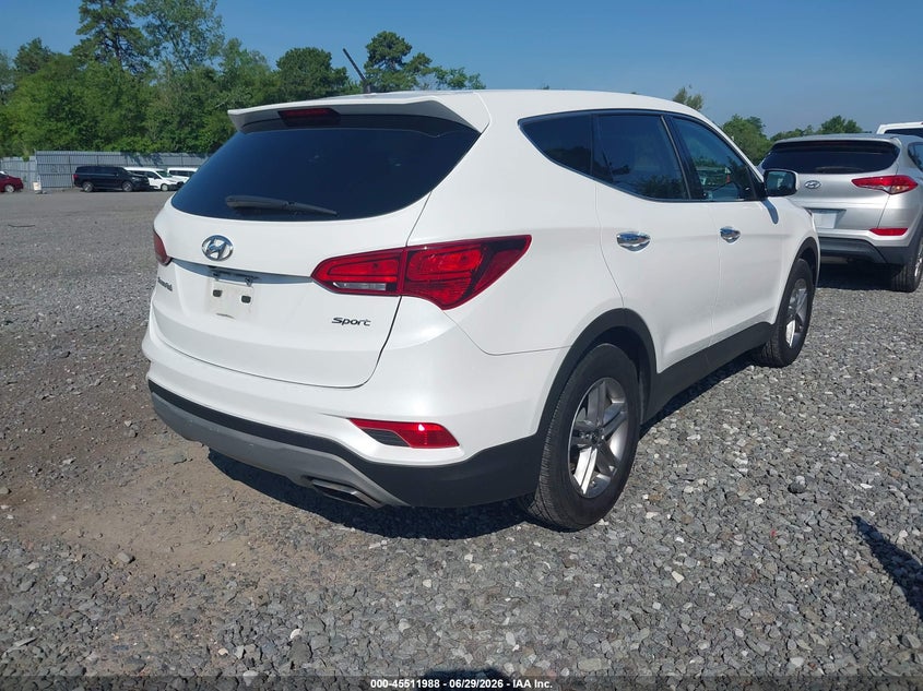 Vin: 5nmzt3lb9jh105117, lot: 46010204, hyundai santa fe sport 2.4l 20184