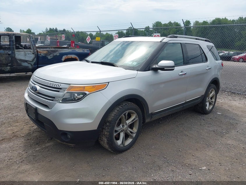 2015 Ford Explorer, Unknown, IAAI, VIN 1FM5K8F86FGB60746 — photo 2