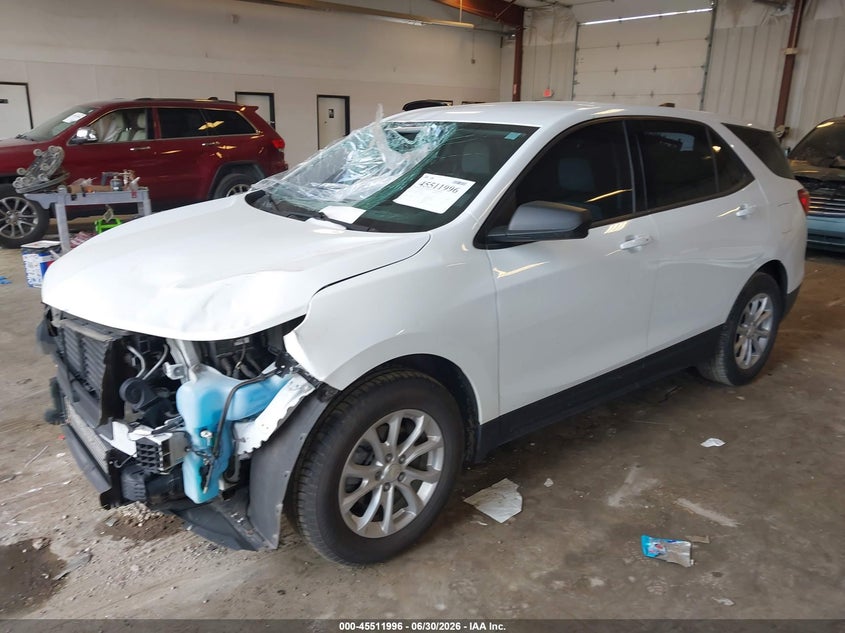 2019 Chevrolet Equinox Ls 3GNAXHEV0KS614228 photo 1