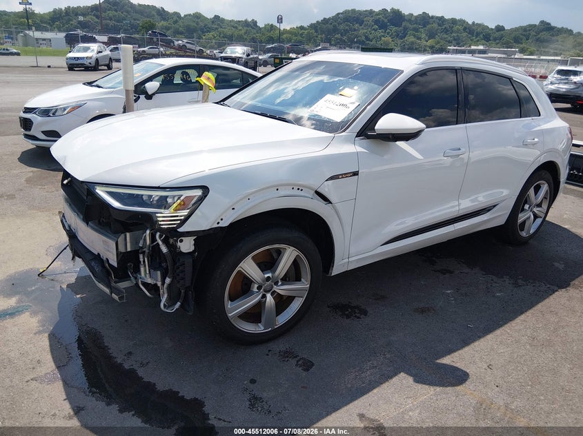 Vin: wa1laage2kb011276, lot: 46010222, audi e-tron premium plus 20192