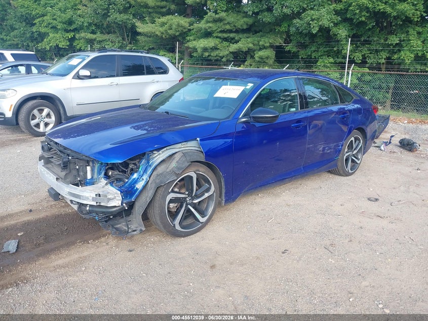 2022 HONDA ACCORD auction photo 2
