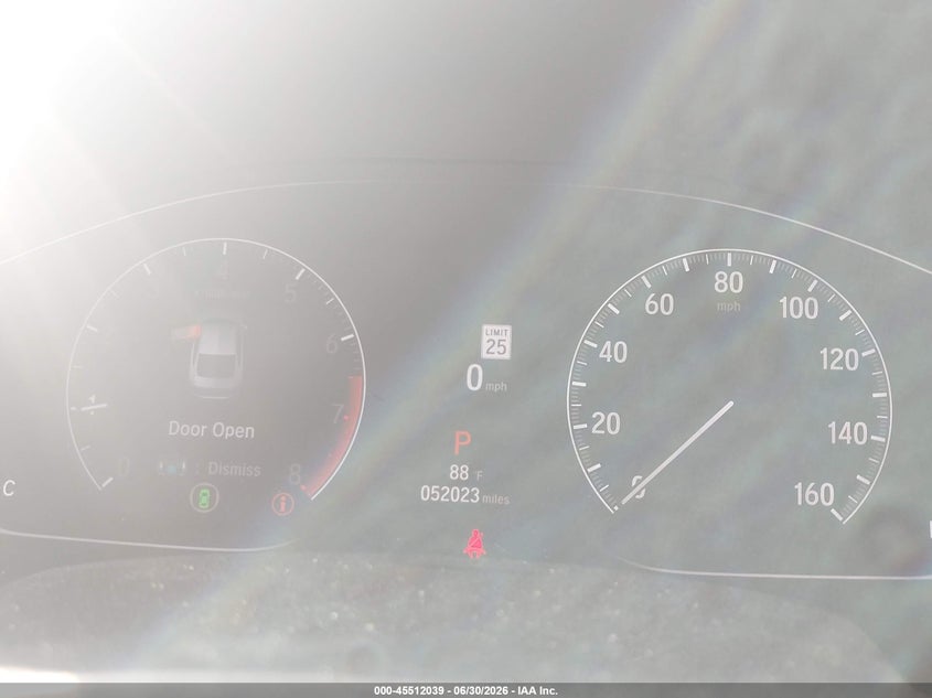 2022 HONDA ACCORD auction photo 7