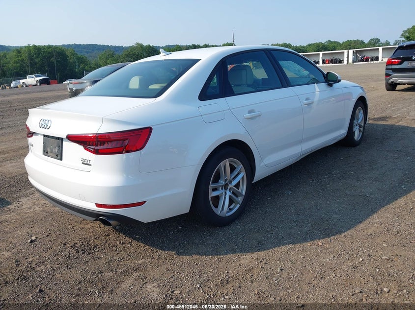 2017 AUDI A4 auction photo 4