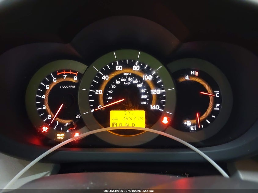 2009 TOYOTA RAV 4 SPORT UTILITY VEHICLE 2.5L I-4 DOHC, VVT, 179HP