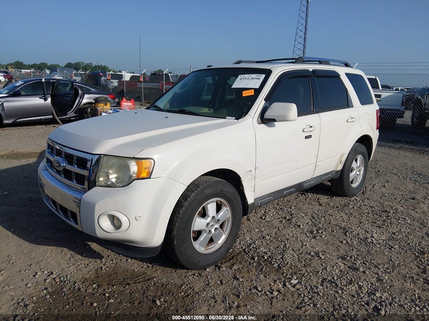 Vin: 1fmcu0eg1ckb39050, lot: 46010306, ford escape limited 20122