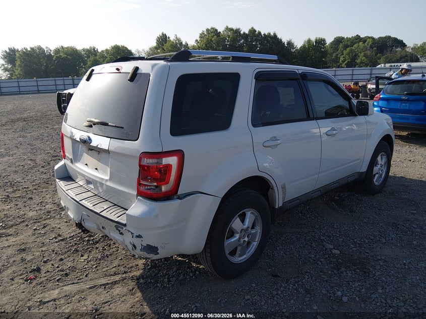 Vin: 1fmcu0eg1ckb39050, lot: 46010306, ford escape limited 20124