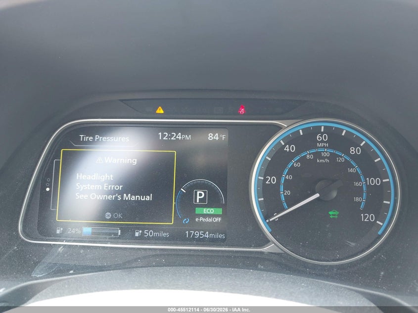 2021 Nissan Leaf Sl Plus 62 Kwh VIN: 1N4BZ1DV9MC553556 Lot: 45512114
