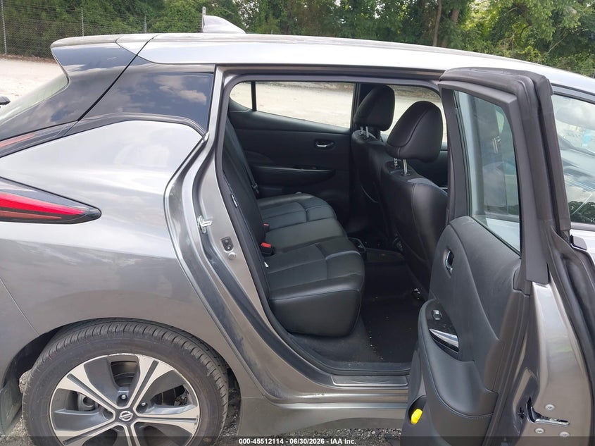2021 Nissan Leaf Sl Plus 62 Kwh VIN: 1N4BZ1DV9MC553556 Lot: 45512114