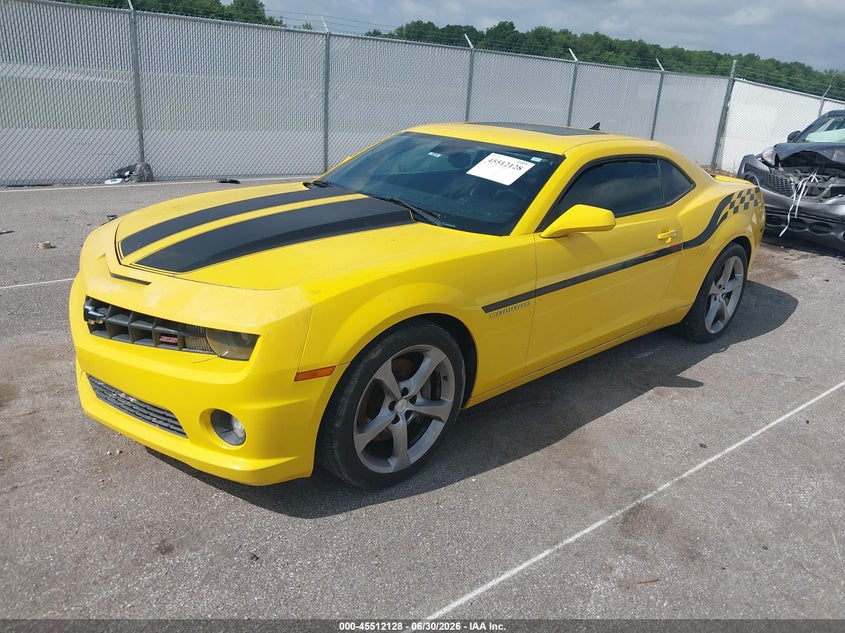 2010 Chevrolet Camaro, Right Front, IAAI, VIN 2G1FT1EW5A9218438 — photo 2