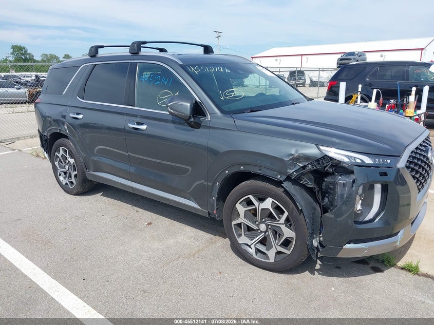 2022 Hyundai Palisade Calligraphy VIN: KM8R7DHE8NU390156 Lot: 45512141