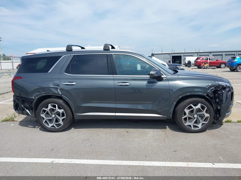 2022 Hyundai Palisade Calligraphy VIN: KM8R7DHE8NU390156 Lot: 45512141