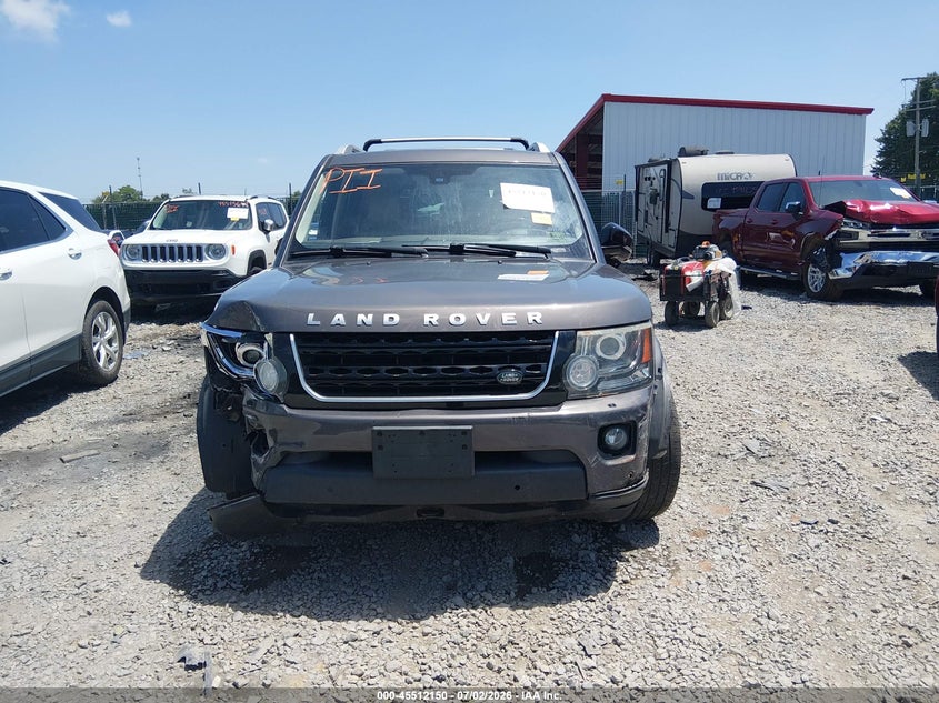 2016 Land Rover Lr4 VIN: SALAK2V64GA820828 Lot: 45512150