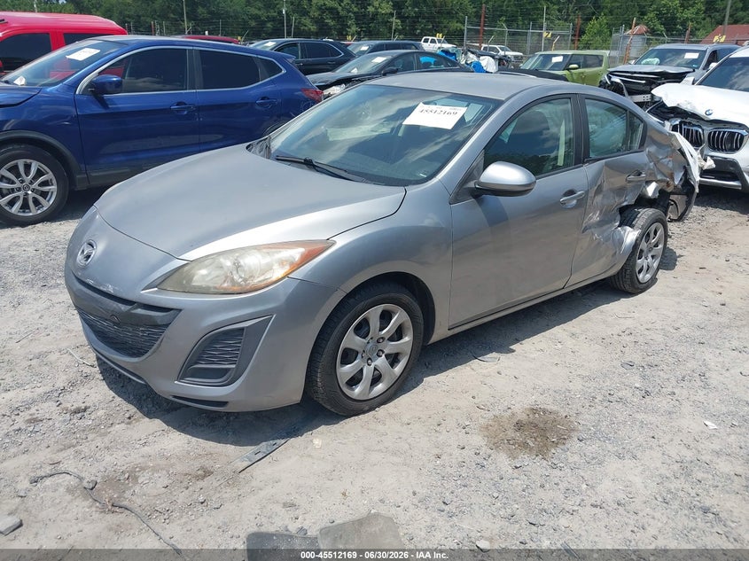 Vin: jm1bl1uf3b1373065, lot: 46010385, mazda mazda3 i sport 20112