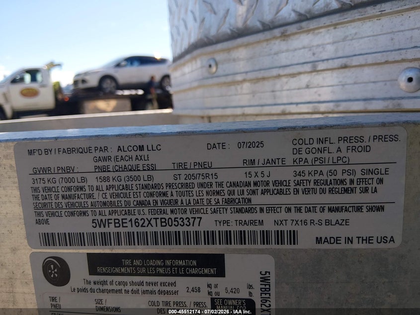 2026 OTHER ALLCOM TRAILERS ENCLOSED CARGO TRAIL TRAILER N/A