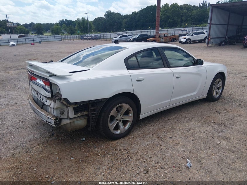 Vin: 2c3cdxbgxch213594, lot: 46010391, dodge charger se 20124