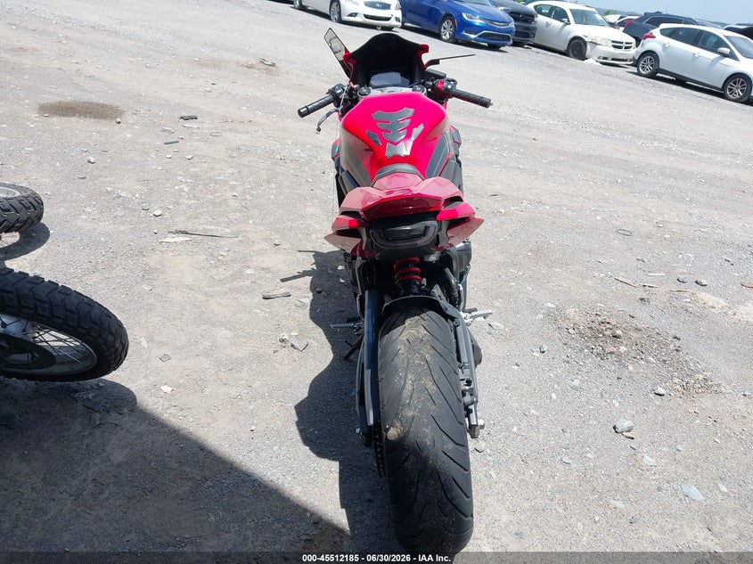 2023 Honda Cbr650 Ra VIN: MLHRH015XP5400250 Lot: 45512185