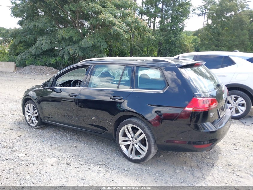 2016 Volkswagen Golf Sportwagen Tsi Limited Edition/Tsi S 4-Door/Tsi Se 4-Door/Tsi Sel 4-Door VIN: 3VWC17AU3GM517916 Lot: 45512220