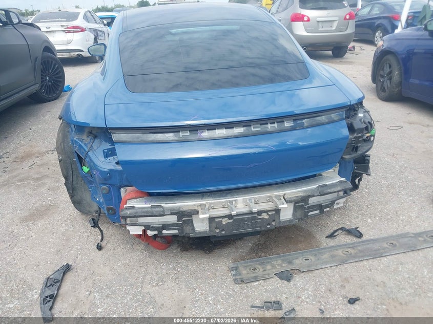 2022 Porsche Taycan VIN: WP0AA2Y12NSA10814 Lot: 45512230