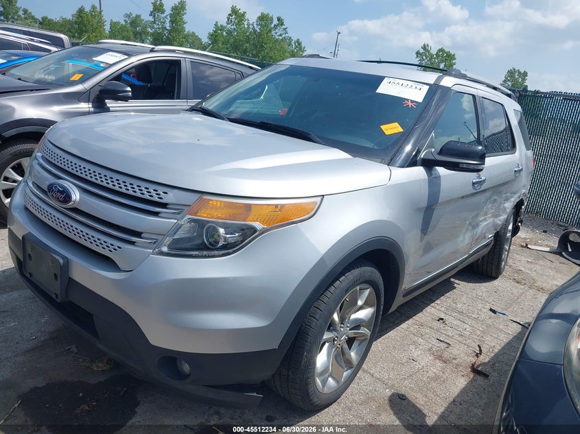 2014 FORD EXPLORER auction photo 2