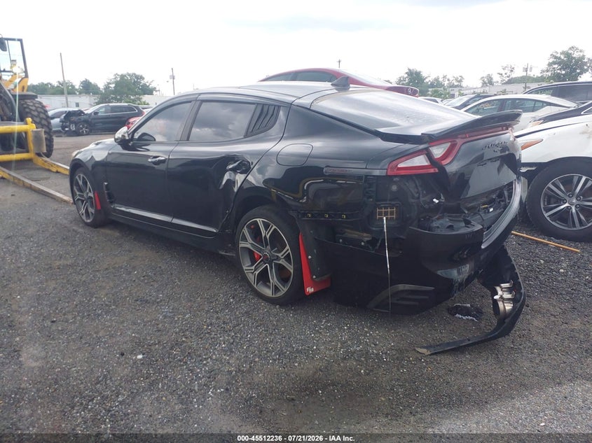 Vin: knae45lc5j6028529, lot: 46010452, kia stinger gt1 20183