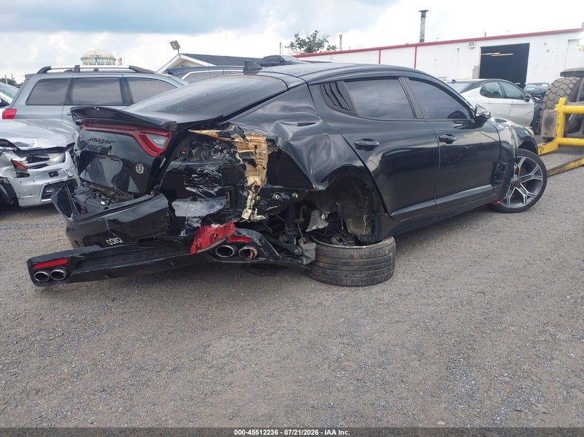Vin: knae45lc5j6028529, lot: 46010452, kia stinger gt1 20184