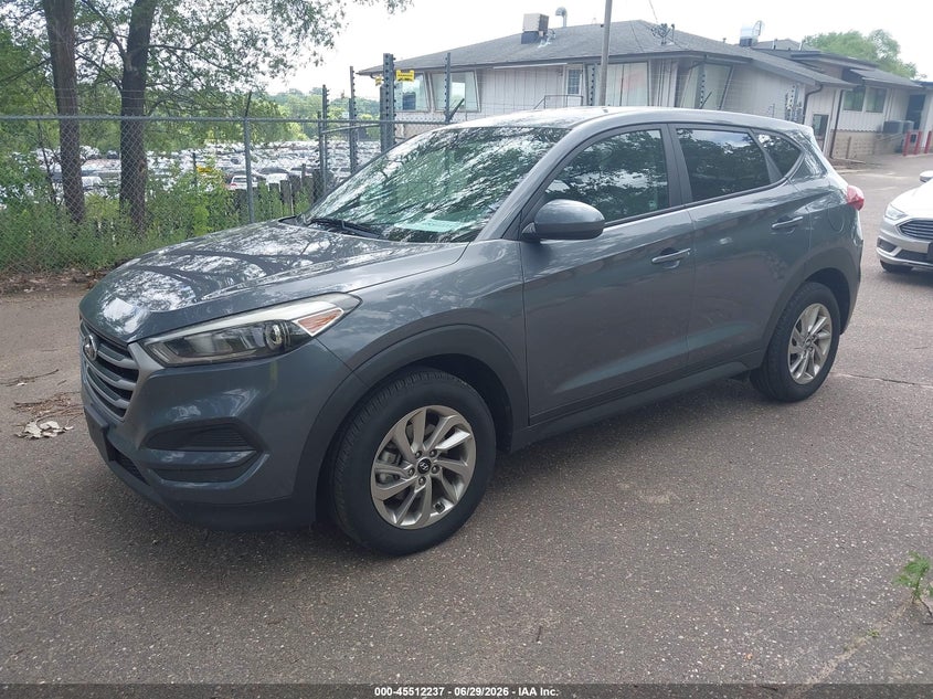 Vin: km8j2ca47ju654811, lot: 46010453, hyundai tucson se 20182